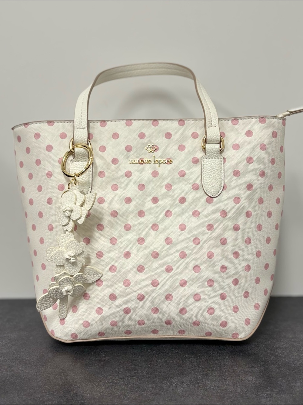 Nanette Lepore Marianna Crossbody Polka Dots Bag - Picture 6 of 7